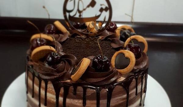 عکس کیک تولد شکلاتی
