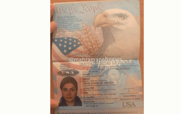 عکس پاسپورت آمریکایی