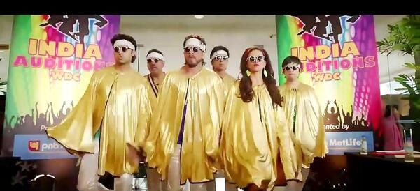 عکس شاهرخ خان در فیلم سال نو مبارک