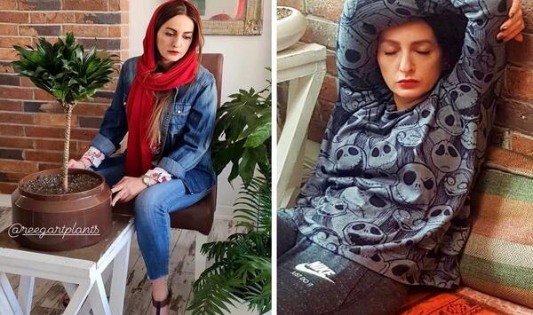 عکس قدیمی شقایق دهقان