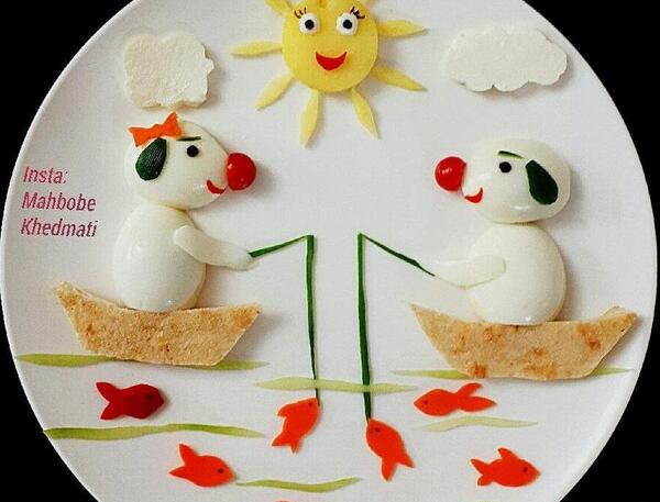 عکس ایده صبحانه کودک
