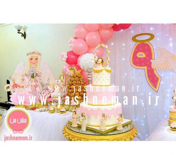 عکس روی کیک جشن تکلیف