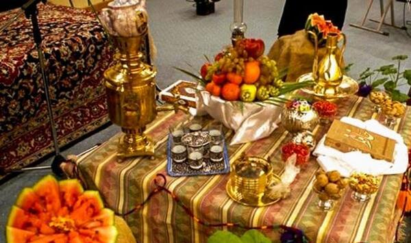 عکس ایده ی جالب برای شب یلدا