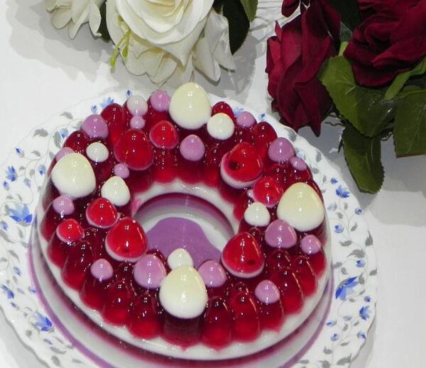عکس قالب ژله حبابی