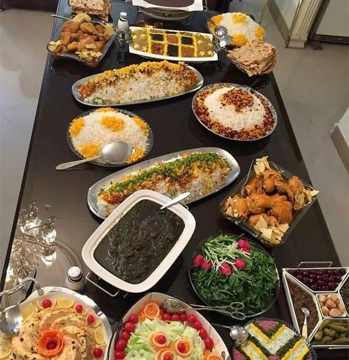 عکس ایده غذا مهمانی