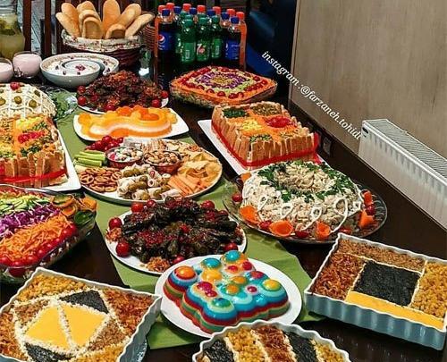 عکس ایده غذا مهمانی