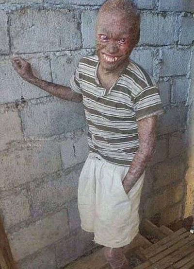 عکس ترسناک پسر