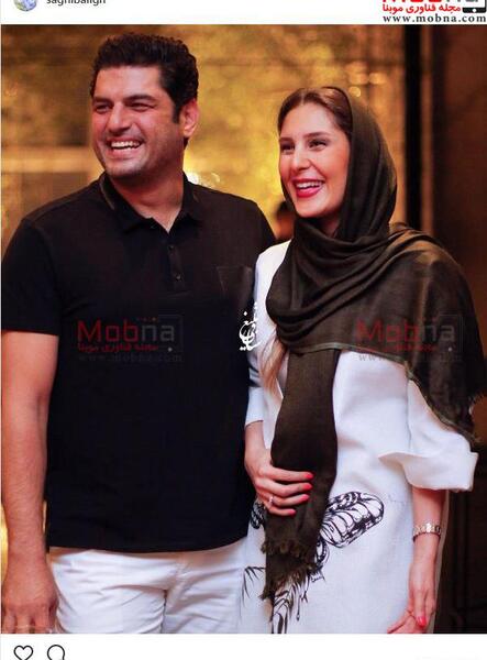 عکس دوست دختر پژمان بازغی