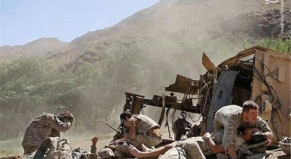 عکس کشتن طالبان