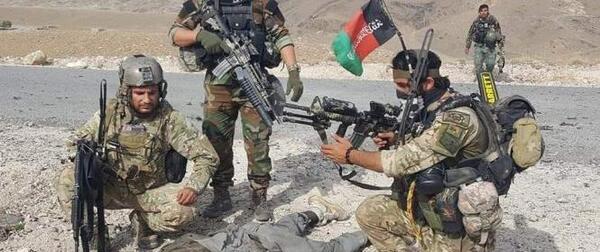 عکس کشتن طالبان