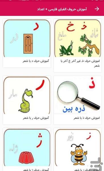 عکس کارتونی حرف ث