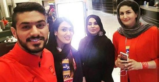 عکس شایان مصلح و همسرش