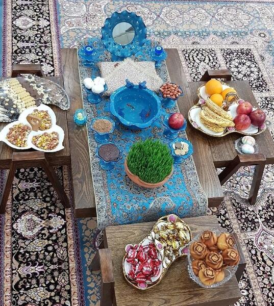 عکس از سفره هفت سین برای پروفایل