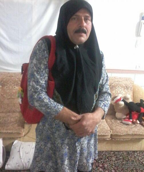 عکس با حجاب مسخره