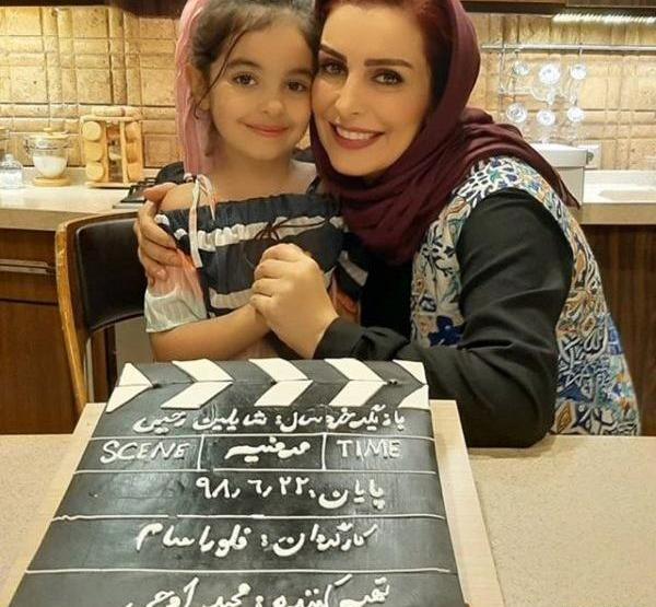 عکس زیبا رحیمی و همسرش