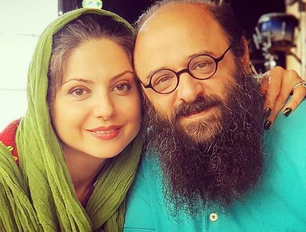 عکس زیبا رحیمی و همسرش