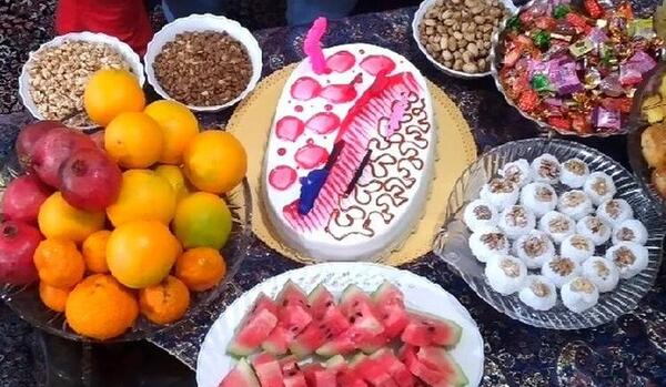 عکس سفره یلدا مبارک