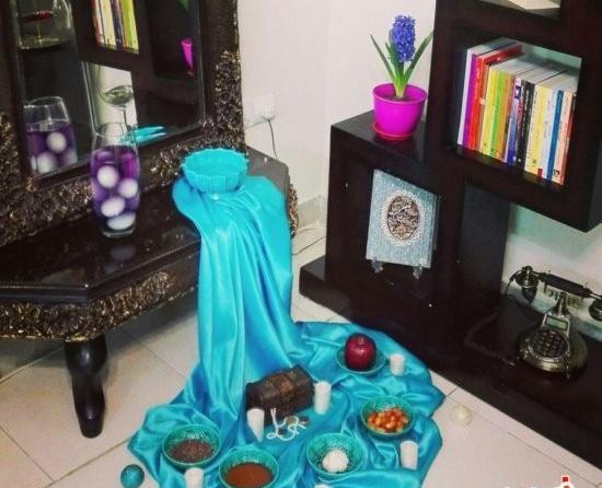 عکس ایده برای سفره هفت سین فانتزی