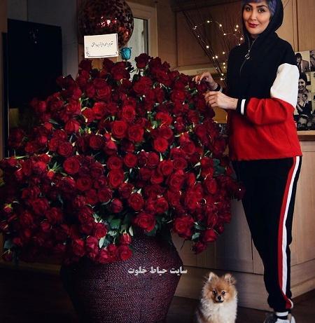 عکس دسته گل مریم و رز
