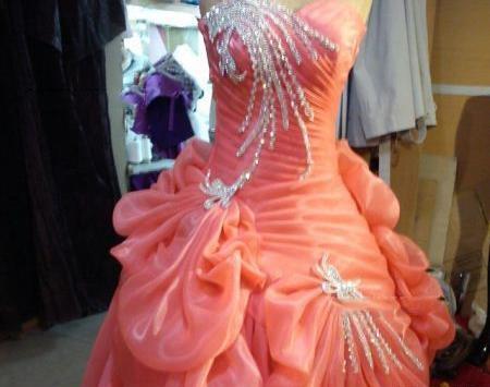 عکس لباس عروس نارنجی