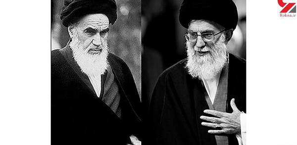 عکس آیت الله خامنه ای سیاه سفید