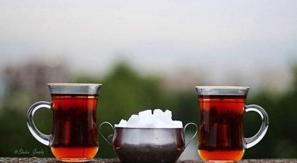 عکس فنجان چای رمانتیک