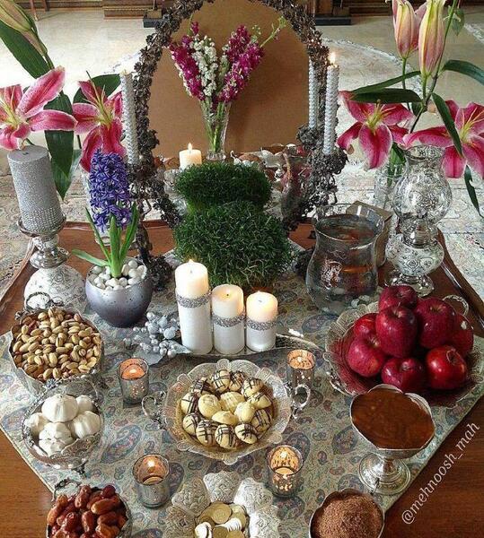 عکس زیبا سفره هفت سین