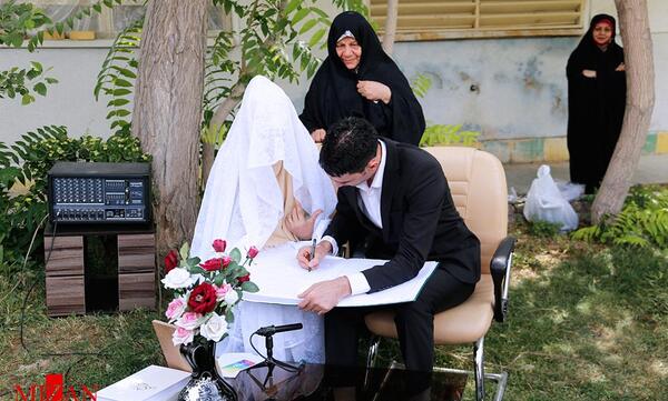 عکس روز عقد کنان