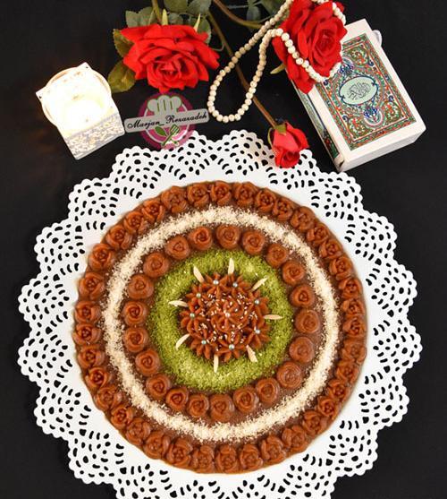 عکس حلوا سه آرد مجلسی