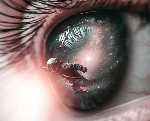 عکس چشم پروفایل تلگرام