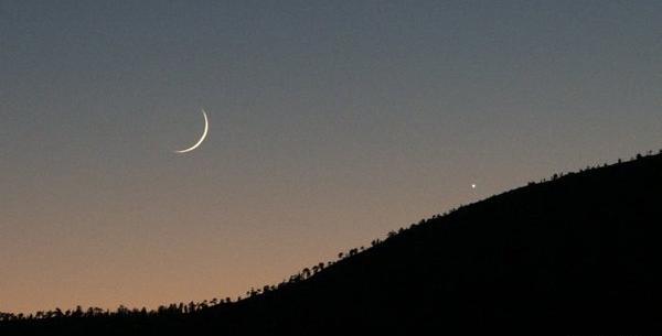 عکس غروب ماه رمضان