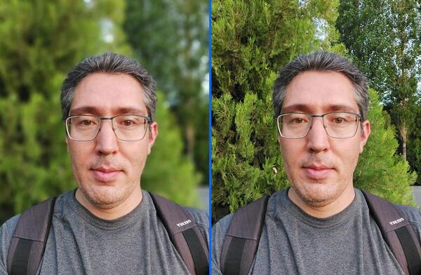 عکس پرتره با گوشی سامسونگ a71