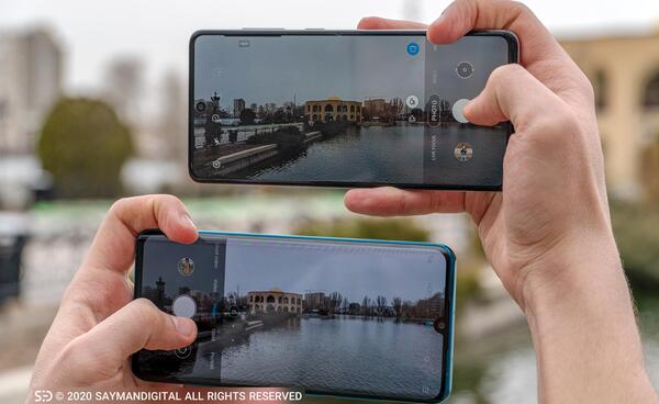 عکس پرتره با گوشی سامسونگ a71