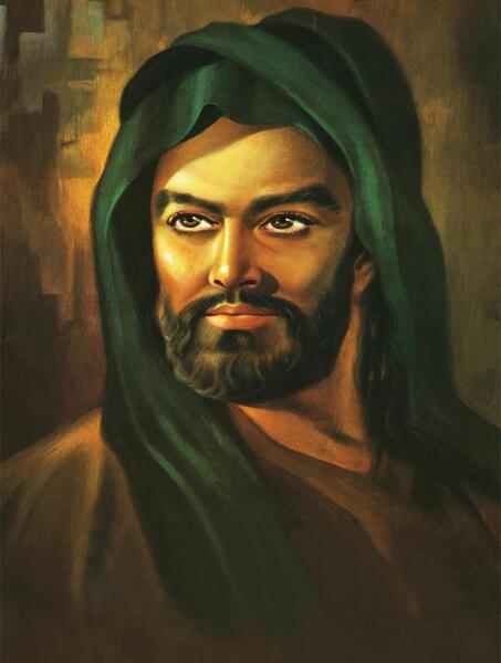 عکس چهره امام حسین