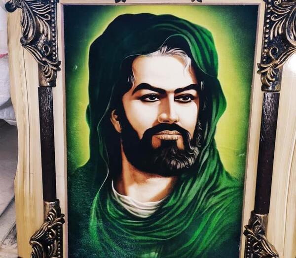 عکس چهره امام حسین