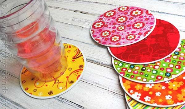 عکس ایده تزئین اتاق با سی دی
