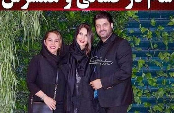 عکس همسر سام درخشانی