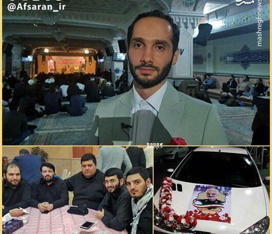 عکس عروس و داماد حاج قاسم سلیمانی