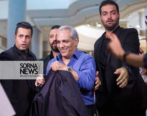 عکس مهران مدیری با ظریف