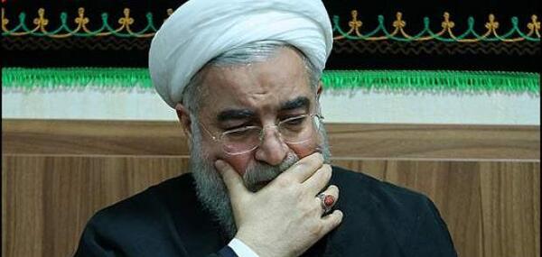 عکس گریه حسن روحانی