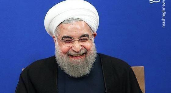 عکس گریه حسن روحانی