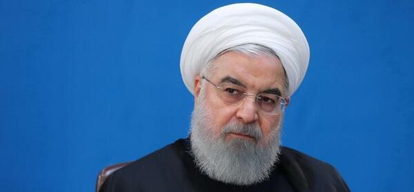 عکس گریه حسن روحانی