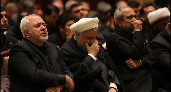 عکس گریه حسن روحانی