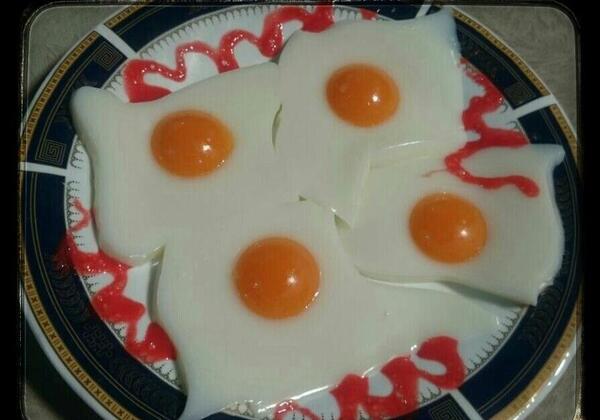 عکس ژله نیمرویی