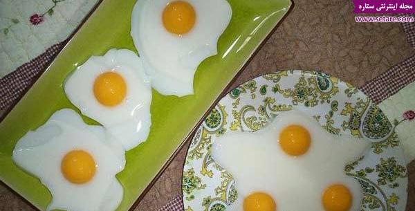 عکس ژله نیمرویی