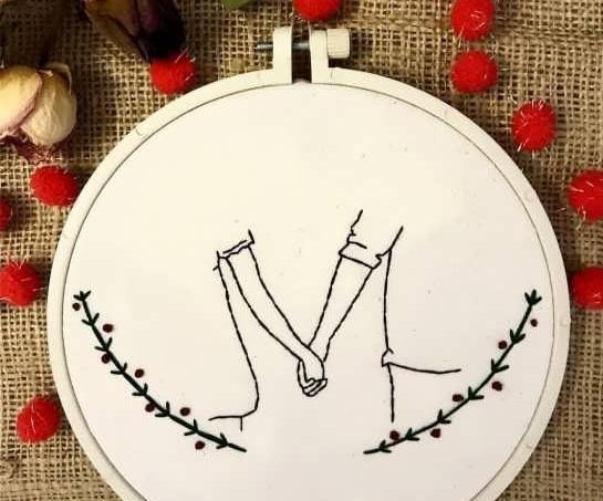 عکس ایده طرح گلدوزی ساده