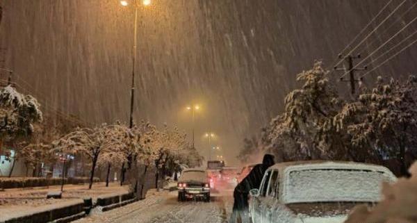 عکس باران و برف