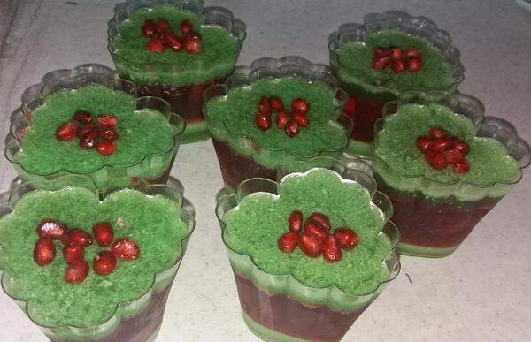 عکس ژله ی خانگی