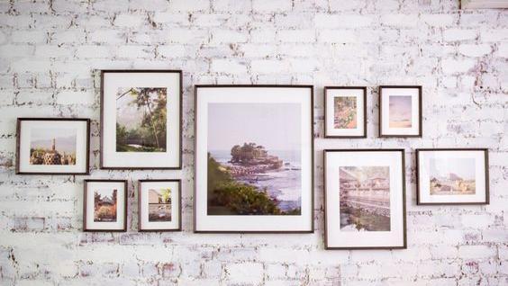 عکس ایده برای قاب عکس روی دیوار