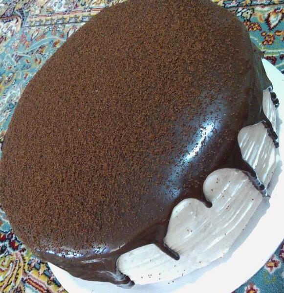 عکس کیک سمانه جان تولدت مبارک
